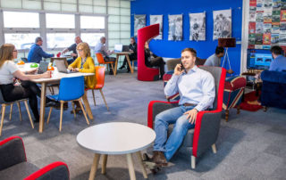 Silverstone Park’s new WRaP work space as vibrant as Facebooks offices